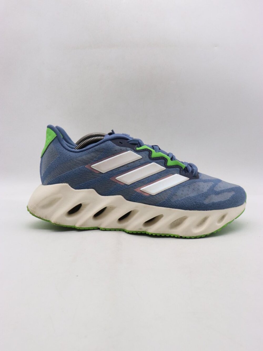 Adidas Switch FWD Running Shoes Men's Size 10.5 Blue Lime Green White ID1778
